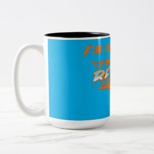 Retro Two-Tone Coffee Mug