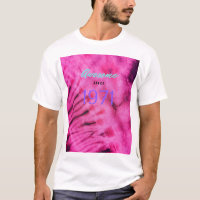 Retro Tye Dye "Awesome Since 1971"