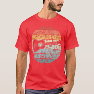 Retro Uke Ukulele Player Funny Ukulele Music vinta T-Shirt
