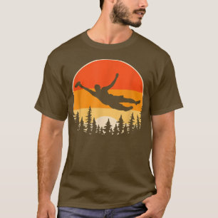 Retro Ultimate Frisbee Player Men Women Vintage Fl T-Shirt
