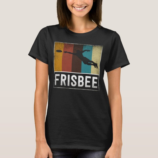 Retro Ultimate Frisbee T-Shirt (Front)