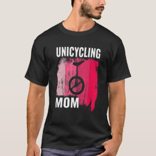 Retro Unicyclist Unicycle Monocycle For Women Mum T-Shirt