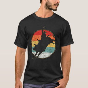 Retro USA Cowboy Wild West Lover Gift For Men Vint T-Shirt