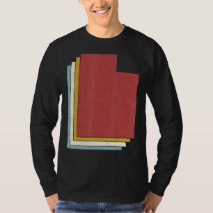 Retro USA State Vintage Map Utah T-Shirt