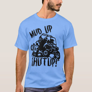Retro UTV SXS Rider Mud Up ATV Offroad Riding SXS  T-Shirt