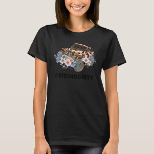 Retro Utv Sxs Rider Riding Dirty Atv Offroad Ridin T-Shirt