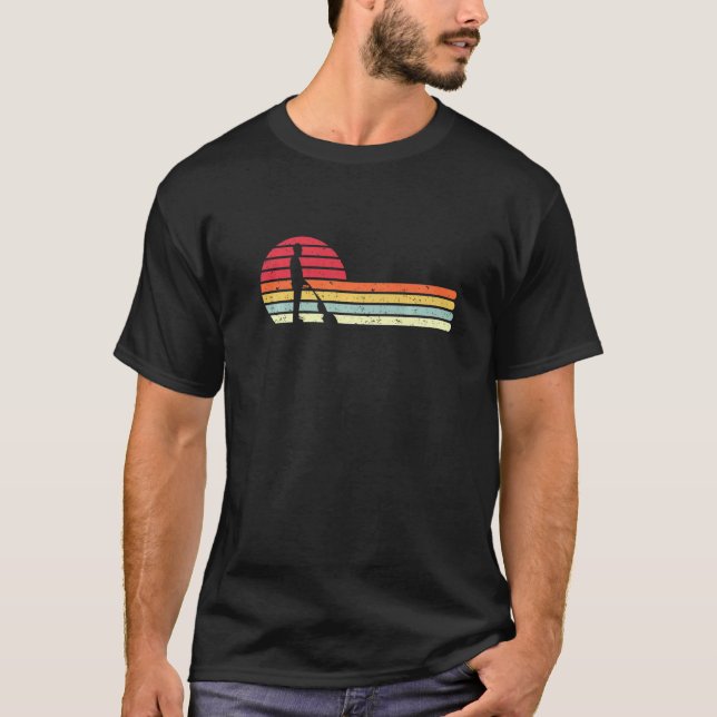 Retro Vacuumologist Vacuum Cleaner Housekeeping Ho T-Shirt (Front)