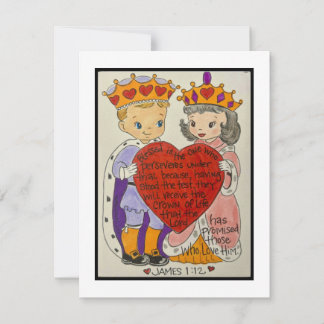 Retro Valentine Card