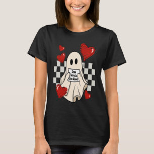 Retro  Valentines Day True Love Is Boo Sheet Cute  T-Shirt
