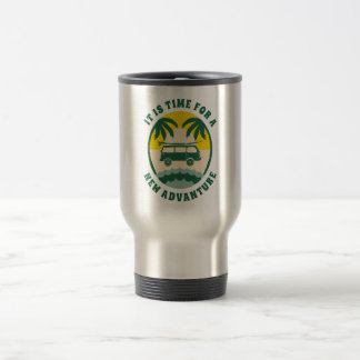 Retro Van Life Travel Mug