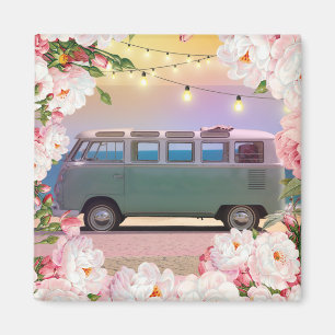 Retro Van Magnet