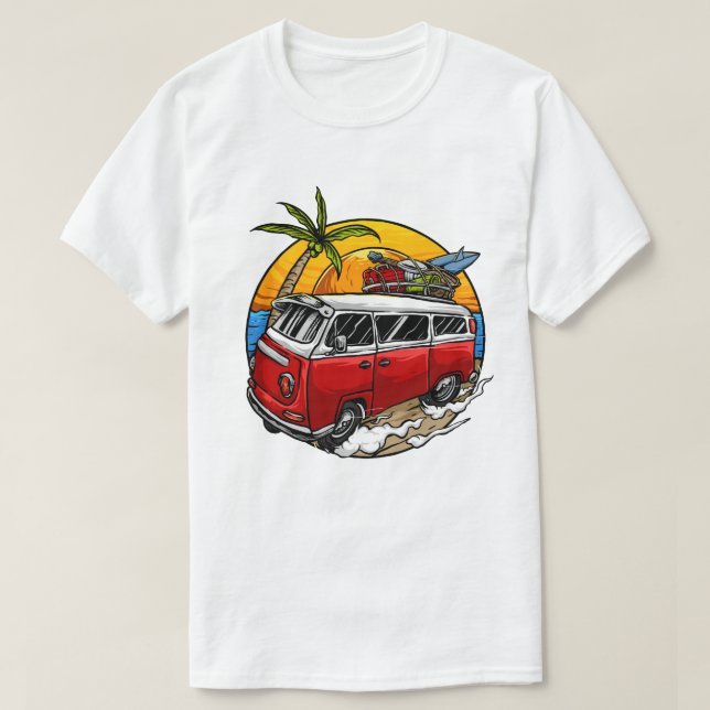 Retro Van T-Shirt (Design Front)