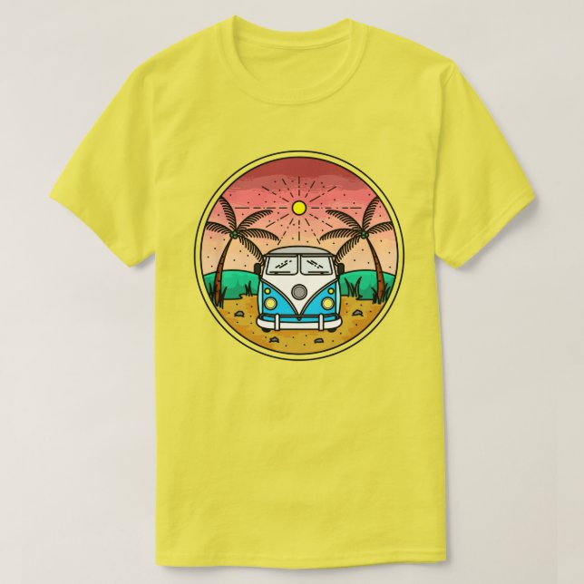Retro Van T-Shirt (Design Front)
