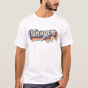 Retro Vanagon T3 Text cool Style  T-Shirt