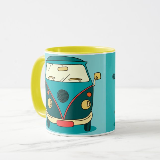 Retro Vans Mug (Front Left)