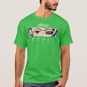 Retro Vaporwave Manga Otaku Japan Anime Offline De T-Shirt