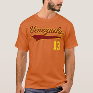 Retro Venezuela Baseball  Vinotinto Beisbol 13  T-Shirt