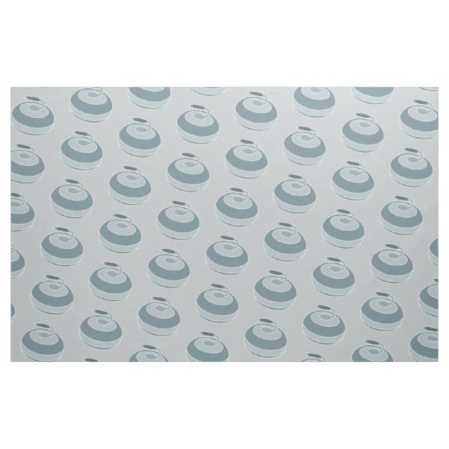 Retro Vibe Curling Rock Fabric (Fat Quarter)