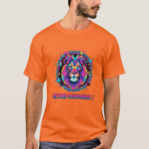 Retro Vibe Lion Tee** T-Shirt