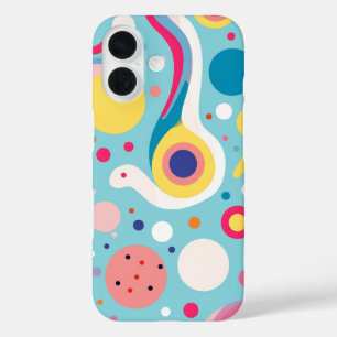 Retro Vibe Vintage Phone Case Colorful Slim Cover