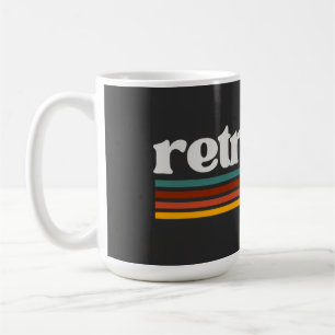 retro vibes  coffee mug