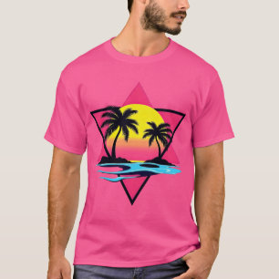 Retro Vibes : The Vaporwave Sunset T-shirt