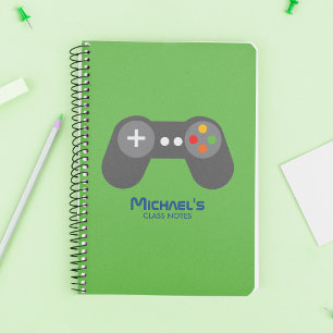 Retro Video Game Controller Notebook