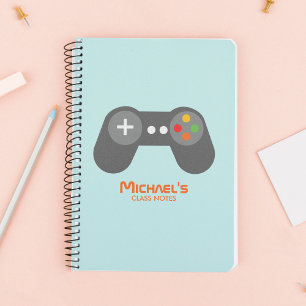 Retro Video Game Controller Notebook