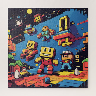 Retro Video Game Culture1 Jigsaw Puzzle