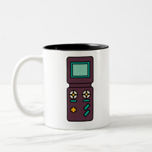 Retro Video Game Two-Tone Coffee Mug