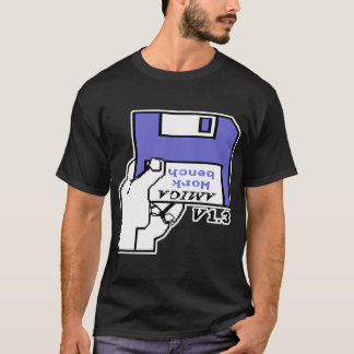 Retro Video Games Commodore Amiga Workbench Insert T-Shirt