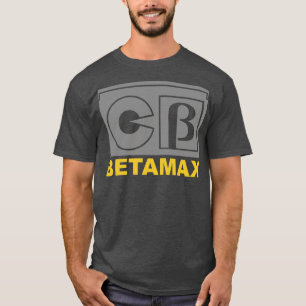 Retro Video Tapes Betamax Video  T-Shirt