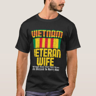 Retro Vietnam Veteran Wife T-Shirt