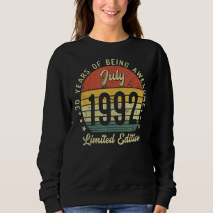 Retro Vintage 1942 July 1942  Edition 80th Birthda Sweatshirt
