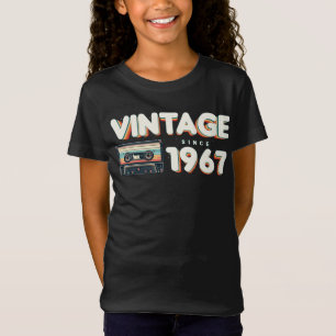 Retro Vintage 1967 Nostalgic Birthday Men Women T-Shirt