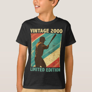 Retro Vintage 2000 Baseball Lover Limited Edition  T-Shirt