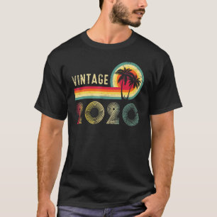 Retro Vintage 2020 2nd Birthday Women Men Boys Gi T-Shirt