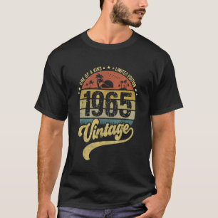 Retro Vintage 57th Birthday Vintage 1965 57th Bir T-Shirt