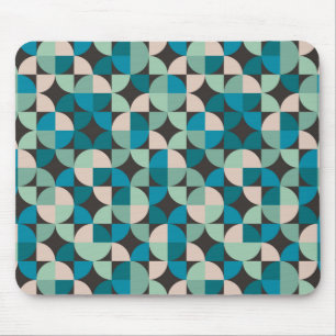 Retro Vintage 60's Pattern Mouse Mat