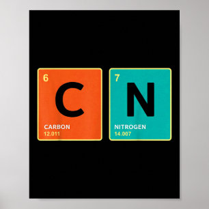 Retro Vintage 67 Meme Funny Teacher Science Period Poster