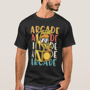Retro Vintage 70s 80s 90s Arcade Machine Game Gami T-Shirt