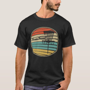 Retro Vintage 70s 80s Disc Golf Disc Golf Player T-Shirt