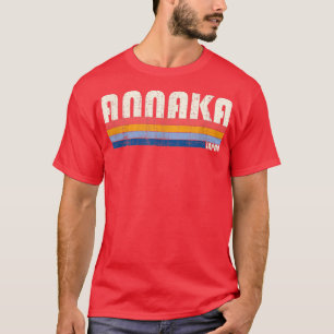 Retro Vintage 70s 80s Style Annaka, Japan  T-Shirt
