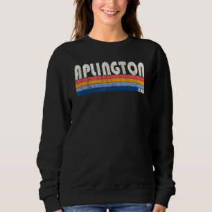 Retro Vintage 70s 80s Style Aplington Iowa Sweatshirt