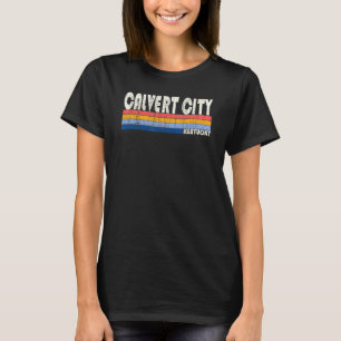 Retro Vintage 70s 80s Style Calvert City Kentucky T-Shirt