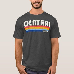 Retro Vintage 70s 80s Style Central Louisiana 1 T-Shirt