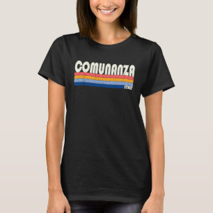Retro Vintage 70s 80s Style Comunanza, Italy T-Shirt