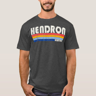 Retro Vintage 70s 80s Style Hendron Kentucky T-Shirt