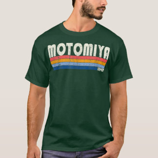 Retro Vintage 70s 80s Style Motomiya, Japan T-Shirt