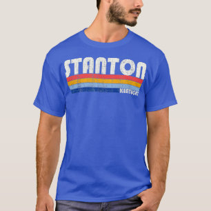 Retro Vintage 70s 80s Style Stanton Kentucky  T-Shirt